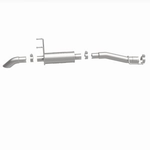 Dodge Ram 1500 Performance Exhaust - Single Rear Exit - Magnaflow - Cat Back Off Road Pro Series - Satin - `06-`07
