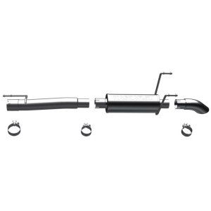 Dodge Ram 1500 Performance Exhaust - Single Rear Exit - Magnaflow - Cat Back Off Road Pro Series - Satin - `06-`07