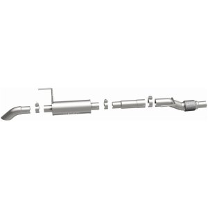 Ford F-150 Performance Exhaust - Magnaflow - Cat Back, Off Road Pro Series - Stainless Steel - `11-`14