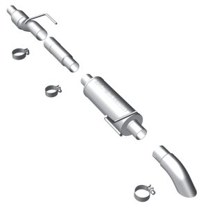 Ford F-150 Performance Exhaust - Magnaflow - Cat Back, Off Road Pro Series - Stainless Steel - `11-`14