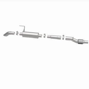 Ford F-150 Performance Exhaust - Magnaflow - Cat Back, Off Road Pro Series - Stainless Steel - `11-`14