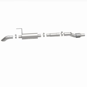 Ford F-150 Performance Exhaust - Magnaflow - Cat Back, Off Road Pro Series - Stainless Steel - `11-`14