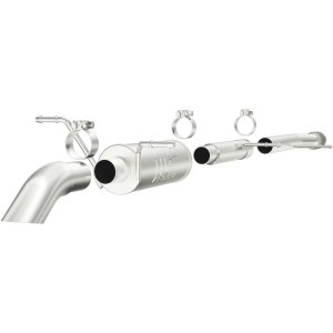Chevrolet Silverado Performance Exhaust - Rear - Magnaflow - Cat Back, Off Road Pro Series - Stainless Steel - 2014