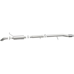 Chevrolet Silverado Performance Exhaust - Rear - Magnaflow - Cat Back, Off Road Pro Series - Stainless Steel - 2014