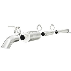 Chevrolet Silverado Performance Exhaust - Rear - Magnaflow - Cat Back, Off Road Pro Series - Stainless Steel - 2014