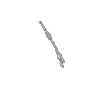 Ford F-250 Performance Exhaust - Rear - Magnaflow - Off-Road Pro Series Cat-Back, 3.5 in Single, Turndown, Stainless Steel - Satin - `11-`16