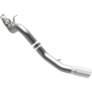 Chevrolet Silverado Performance Exhaust - Single Passenger Side Rear - Magnaflow - PRO DPF Series Cat Back with 6in Tip - Polished - 2017