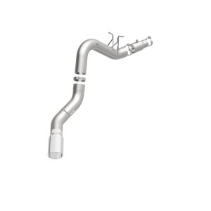 Chevrolet Silverado Performance Exhaust - Single Passenger Side Rear - Magnaflow - PRO DPF Series Cat Back with 6in Tip - Polished - 2017