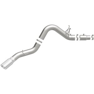 Chevrolet Silverado Performance Exhaust - Single Passenger Side Rear - Magnaflow - PRO DPF Series Cat Back with 6in Tip - Polished - 2017