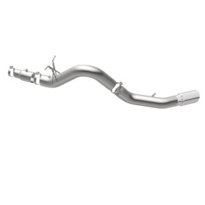 Chevrolet Silverado Performance Exhaust - Single Passenger Side Rear - Magnaflow - PRO DPF Series Cat Back with 6in Tip - Polished - 2017