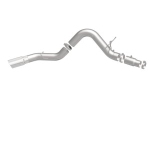 Chevrolet Silverado Performance Exhaust - Single Passenger Side Rear - Magnaflow - PRO DPF Series Cat Back with 6in Tip - Polished - 2017