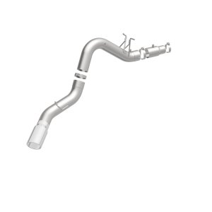 Chevrolet Silverado Performance Exhaust - Single Passenger Side Rear - Magnaflow - PRO DPF Series Cat Back with 6in Tip - Polished - 2017