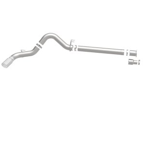 Ford F-250 Performance Exhaust - Single Passenger Side Rear Exit - Magnaflow - Pro Series DPF Back 5in - Polished - `08-`17