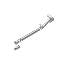 Ford F-250 Performance Exhaust - Single Passenger Side Rear Exit - Magnaflow - Pro Series DPF Back 5in - Polished - `08-`17