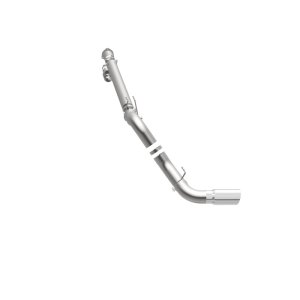 Ford F-250 Performance Exhaust - Single Passenger Side Rear Exit - Magnaflow - Pro Series DPF Back 5in - Polished - `08-`17