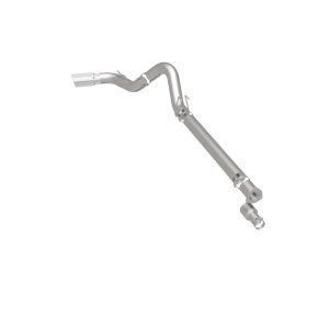 Ford F-350 Performance Exhaust - Single Passenger Side Rear Exit - Magnaflow - Pro Series DPF Back 5in - Polished - `08-`17