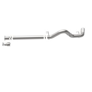 Ford F-350 Performance Exhaust - Single Passenger Side Rear Exit - Magnaflow - Pro Series DPF Back 5in - Polished - `08-`17