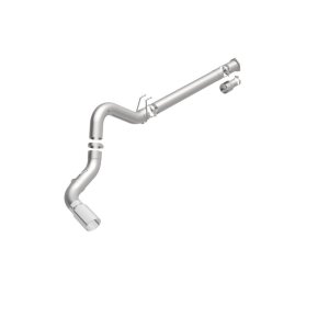 Ford F-450 Performance Exhaust - Single Passenger Side Rear Exit - Magnaflow - Pro Series DPF Back 5in - Polished - `08-`17