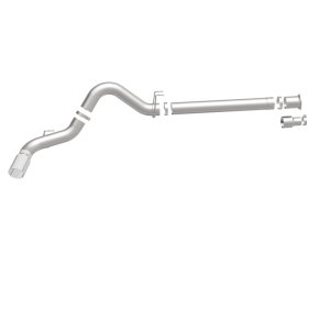 Ford F-450 Performance Exhaust - Single Passenger Side Rear Exit - Magnaflow - Pro Series DPF Back 5in - Polished - `08-`17