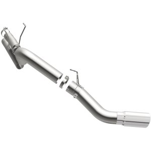 Dodge Ram 2500 Performance Exhaust - Single Passenger Side Rear Exit - Magnaflow - DPF Back, PRO DPF Series - Polished - `07-`17