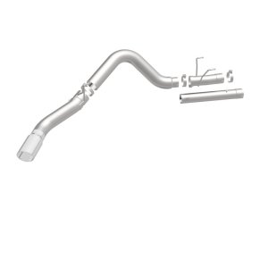 Dodge Ram 2500 Performance Exhaust - Single Passenger Side Rear Exit - Magnaflow - DPF Back, PRO DPF Series - Polished - `07-`17