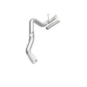 Dodge Ram 3500 Performance Exhaust - Single Passenger Side Rear Exit - Magnaflow - DPF Back, PRO DPF Series - Polished - `07-`17