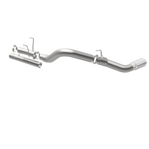 Dodge Ram 3500 Performance Exhaust - Single Passenger Side Rear Exit - Magnaflow - DPF Back, PRO DPF Series - Polished - `07-`17
