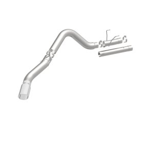 Dodge Ram 3500 Performance Exhaust - Single Passenger Side Rear Exit - Magnaflow - DPF Back, PRO DPF Series - Polished - `07-`17