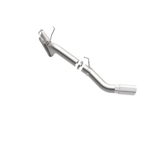 Dodge Ram 3500 Performance Exhaust - Single Passenger Side Rear Exit - Magnaflow - DPF Back, PRO DPF Series - Polished - `07-`17