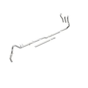 Ford F-250 Super Duty Performance Exhaust - Single Passenger Side Rear Exit - Magnaflow - Turbo Back - `99-`03