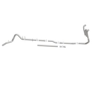 Ford F-250 Super Duty Performance Exhaust - Single Passenger Side Rear Exit - Magnaflow - Turbo Back - `99-`03