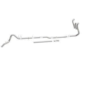 Ford F-250 Super Duty Performance Exhaust - Single Passenger Side Rear Exit - Magnaflow - Turbo Back - `99-`03