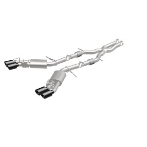Cadillac CTS Performance Exhaust - Quad Split Rear - Magnaflow - Cat Back Competition Series - Carbon Fiber - `15-`17