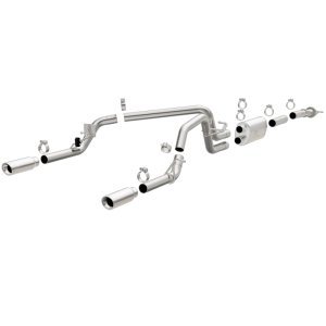Chevrolet Colorado Performance Exhaust - Rear - Magnaflow - Cat Back, Dual Split Rear Exit - Stainless - 2015
