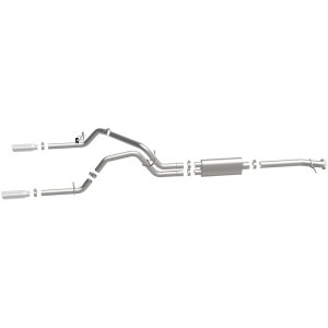 GMC Canyon Performance Exhaust - Rear - Magnaflow - Cat Back, Dual Split Rear Exit - Stainless - 2015