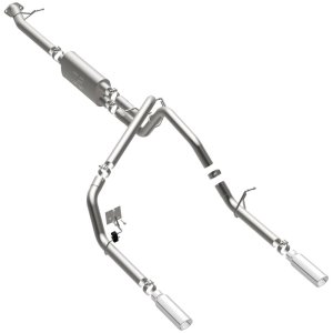GMC Canyon Performance Exhaust - Rear - Magnaflow - Cat Back, Dual Split Rear Exit - Stainless - 2015