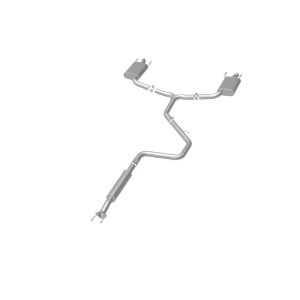 Chevrolet Impala Performance Exhaust - Dual Split Rear Exit - Magnaflow - Cat Back - Polished - `14-`20