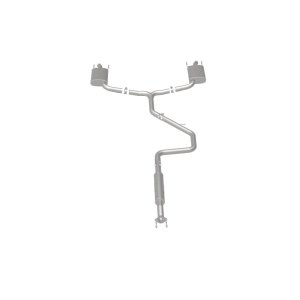 Chevrolet Impala Performance Exhaust - Dual Split Rear Exit - Magnaflow - Cat Back - Polished - `14-`20