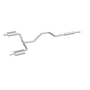 Chevrolet Impala Performance Exhaust - Dual Split Rear Exit - Magnaflow - Cat Back - Polished - `14-`20