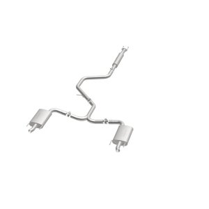 Chevrolet Impala Performance Exhaust - Dual Split Rear Exit - Magnaflow - Cat Back - Polished - `14-`20