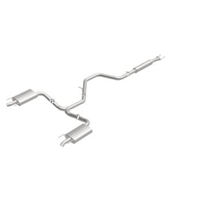 Chevrolet Impala Performance Exhaust - Dual Split Rear Exit - Magnaflow - Cat Back - Polished - `14-`20