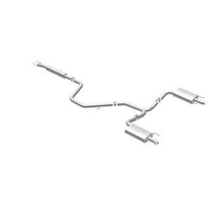 Chevrolet Impala Performance Exhaust - Dual Split Rear Exit - Magnaflow - Cat Back - Polished - `14-`20