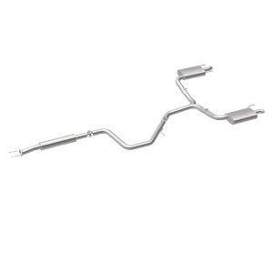 Chevrolet Impala Performance Exhaust - Dual Split Rear Exit - Magnaflow - Cat Back - Polished - `14-`20