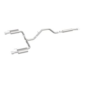 Chevrolet Malibu Performance Exhaust - Rear - Magnaflow - Cat Back, Dual Split Rear Exit - Polished - 2015