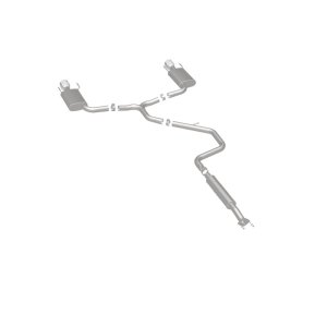 Chevrolet Malibu Performance Exhaust - Rear - Magnaflow - Cat Back, Dual Split Rear Exit - Polished - 2015