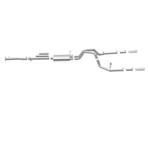 GMC Sierra 2500HD Performance Exhaust - Rear - Magnaflow - Street Series Cat Back Dual Split Rear Exit 4in - 2015