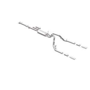 GMC Sierra 2500HD Performance Exhaust - Rear - Magnaflow - Street Series Cat Back Dual Split Rear Exit 4in - 2015