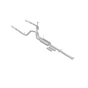 GMC Sierra 2500HD Performance Exhaust - Rear - Magnaflow - Street Series Cat Back Dual Split Rear Exit 4in - 2015