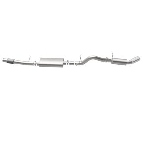 GMC Yukon XL Denali Performance Exhaust - Single Passenger Side Rear Exit - Magnaflow - Cat Back, Street Series - 2015
