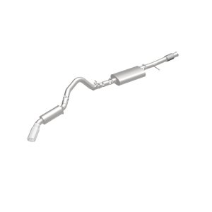 GMC Yukon XL Denali Performance Exhaust - Single Passenger Side Rear Exit - Magnaflow - Cat Back, Street Series - 2015